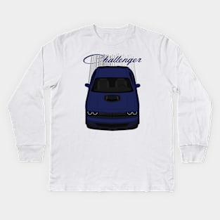 Challenger RT Shaker - Blue Kids Long Sleeve T-Shirt